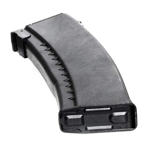 Airsoft Gang Airsoft Gun Magazine 2 Airsoft Parts Battleaxe 3pcs 500rd Flash Mag Hi-Cap Magazine for JG(Jing Gong), Classic Army, ICS, APS, D-Boys, CYMA, Tokyo Marui AK AEG Black