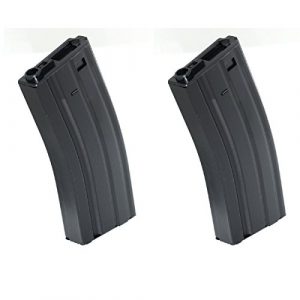 Airsoft Shopping Mall Airsoft Gun Magazine 1 Airsoft Shooting Gear 2pcs 300rd Hi-Cap Mag Magazine For Tokyo Marui ICS Classic Army G&P M-Series