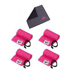 Jenolan Collections Pistol Case 1 Jenolan Collections Silicone Treated 4.3" x 15.7" Pink Handgun Socks Pack for Pistols Revolvers and Glocks (4 Pack) for Women. Included is a Gun Cleaning Cloth.