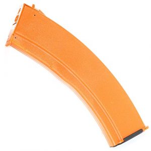 Generic Airsoft Gun Magazine 1 Airsoft Spare Parts CYMA RPK74 800rd Flash Mag Hi-Cap Magazine for AK Series AEG Orange Brown