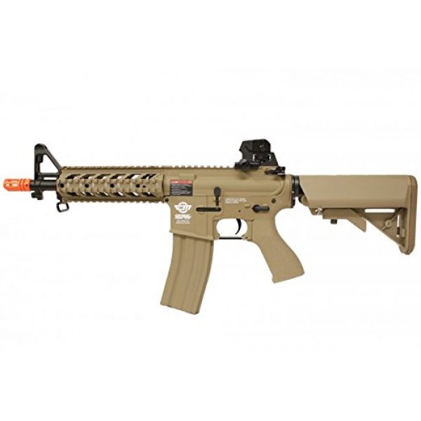 G&G Airsoft Rifle 1 combat machine m4 raider shorty w/ polymer ris (tan/cqb) (battery and charger package)(Airsoft Gun)