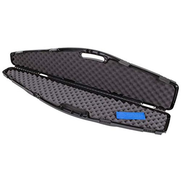 Flambeau Outdoors Rifle Case 3 Flambeau Outdoors 6470SC Safe Shot Single Gun Case with ZERUST - 52.375 in. x 8 in. x 3.45 in. Rifle/Shotgun Case, Corrosion Resistant Firearm Storage Accessory, Green