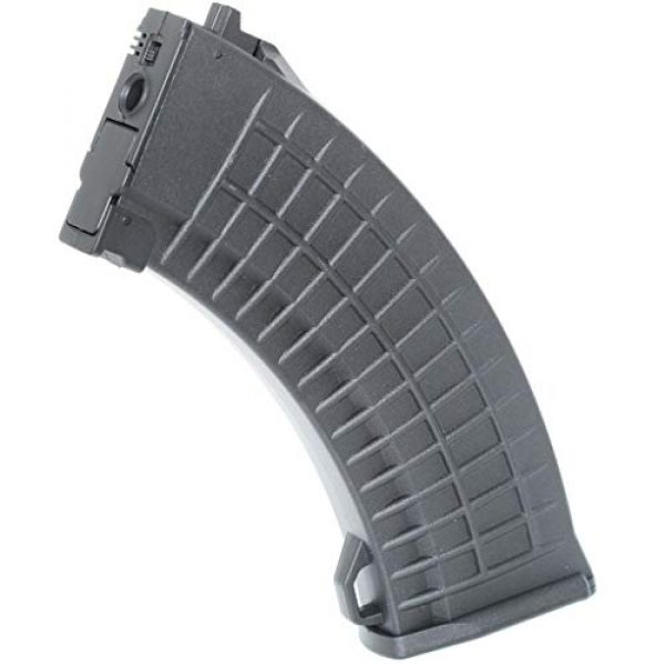 Airsoft Gang Airsoft Gun Magazine 1 Airsoft Parts CYMA 550rd Hi-Cap Bulgarian Waffle Mag Magazine for AK Series AEG Black