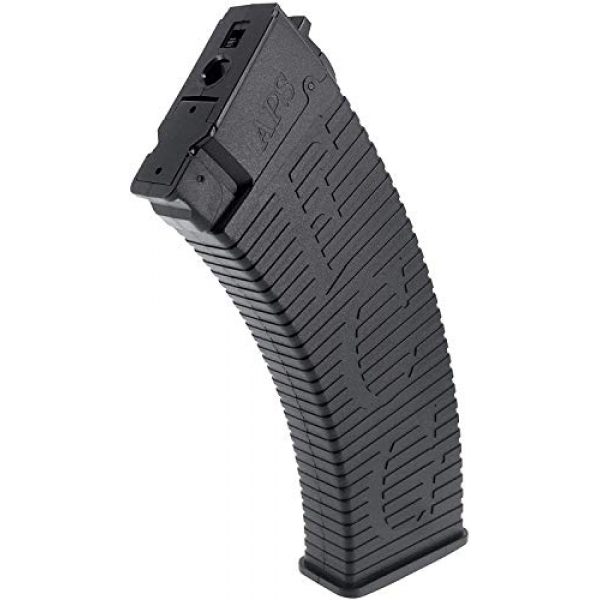 SportPro Airsoft Gun Magazine 3 SportPro APS 500 Round Polymer Thermold Waffle High Capacity Magazine for AEG AK47 AK74 Airsoft 6 Pack - Black
