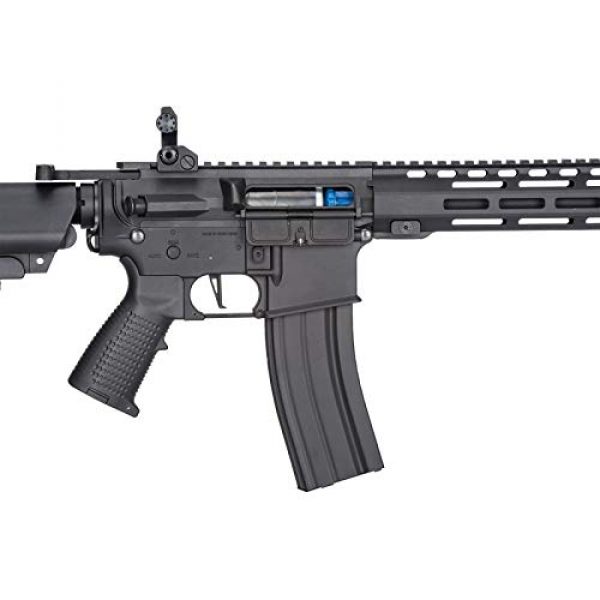 Lancer Tactical Airsoft Rifle 2 Lancer Tactical Classic Army Skirmish Series ML10 M4 M-LOK AEG Airsoft Rifle Black 350 FPS