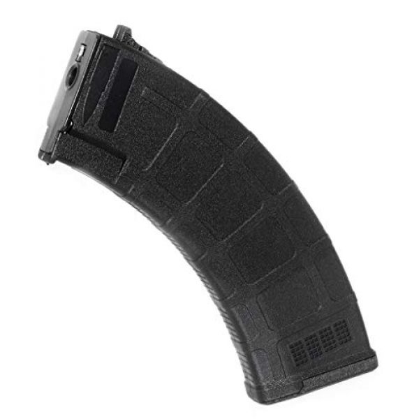 Generic Airsoft Gun Magazine 1 Airsoft Spare Parts CYMA 200rd Polymer Mid-Cap Magazine for CYMA APS D-Boys ICS JG G&P Tokyo Marui AK Series AEG Black