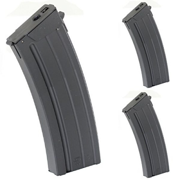 Airsoft Shopping Mall Airsoft Gun Magazine 1 Airsoft Shooting Gear CYMA 3pcs 130rd Mag Magazine For CM043 GALIL AEG Black