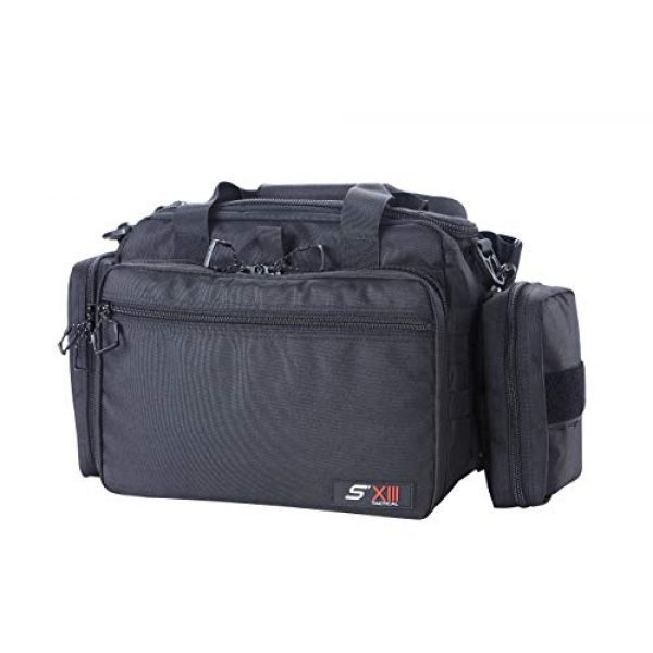 SXIII Pistol Case 1 SXIII S13 Tactical Pistol Range Bag 1000D Ballistic Denier (Light)