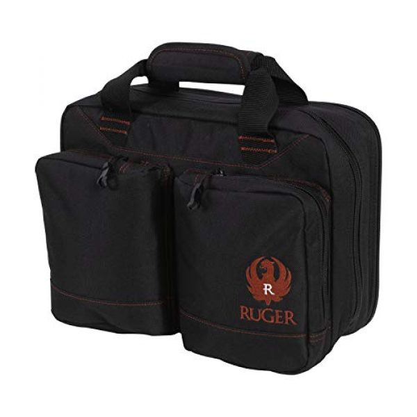 Allen Company Pistol Case 1 Allen Company Ruger Sendero Duoplex Double Handgun/Pistol Attache - Black