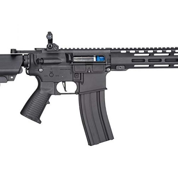 Lancer Tactical Airsoft Rifle 3 Lancer Tactical Classic Army Skirmish Series Delta 10 M4 Airsoft AEG Rifle Black 350 FPS
