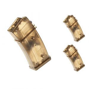 Airsoft Shopping Mall Airsoft Gun Magazine 1 Airsoft Shooting Gear 3pcs Pack CYMA 420rd Flash Mag Magazine for G36 Series AEG Semi Transparent