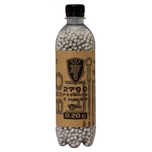Umarex Airsoft BB 1 Umarex Elite Force Premium Biodegradable 6mm Airsoft BBS Ammo.20 Gram, 2700 Count, White, 2279-BIO