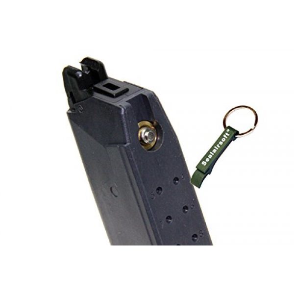 WE Airsoft Gun Magazine 2 WE 25rd Lightweight IPSC Sport Type Magazine G17 G18C G19 G26 G27 G34 G35 -Mobile Ring Included