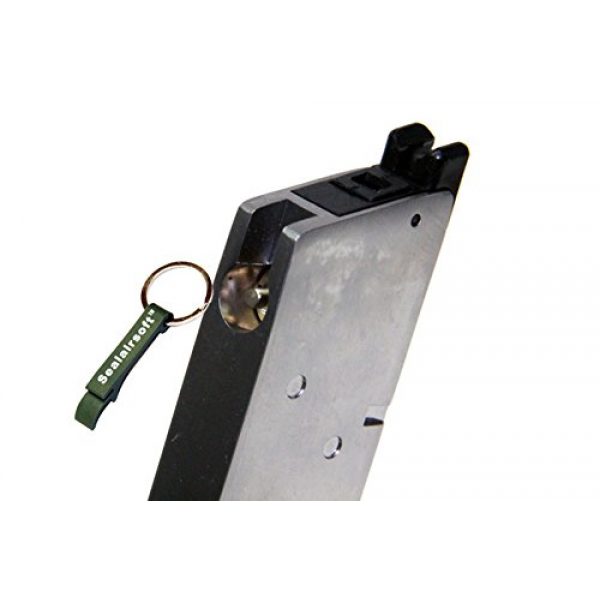 WE Airsoft Gun Magazine 2 WE 16rds Gas Airsoft Magazine SOCOM Gear MEU 1911 GBB SV -Mobile Ring Included