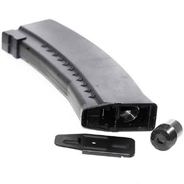 Airsoft Shopping Mall Airsoft Gun Magazine 4 Airsoft Shooting Gear 3pcs 40rd Mag High-Flow Output Valve CO2 Magazine for Well WE G74A AK74 GBB Rifle