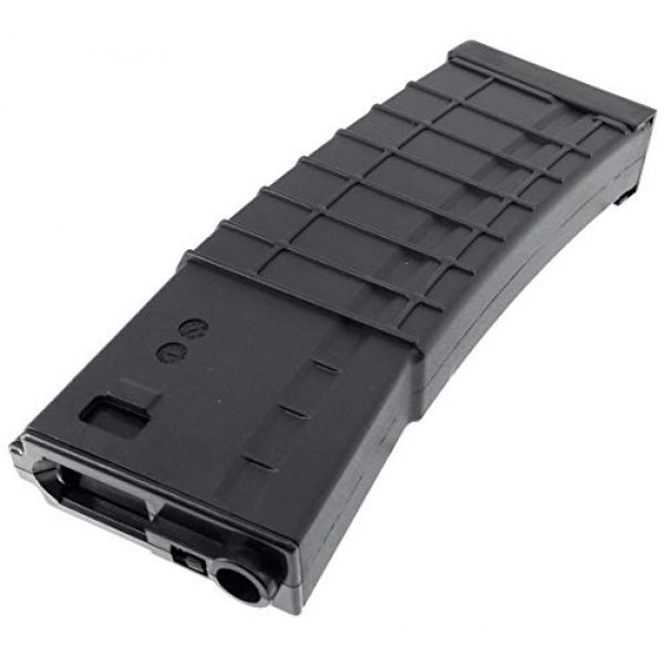 SportPro Airsoft Gun Magazine 5 SportPro CYMA 320 Round Polymer Thermold Waffle High Capacity Flash Magazine for AEG M4 M16 Airsoft - Black