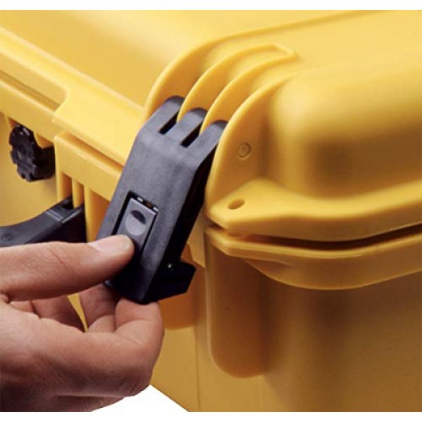 Pelican Pistol Case 6 Pelican Hardigg Storm iM2400 Case With Foam (Black), One Size (IM2400-00001)