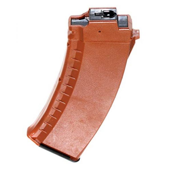 Airsoft Gang Airsoft Gun Magazine 1 Airsoft Parts Battleaxe 70rd Mid-Cap Magazine for Tokyo Marui Next Gen Gen2 AK EBB Orange Brown