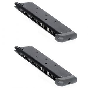 Airsoft Shopping Mall Airsoft Gun Magazine 1 Airsoft Shooting Gear ARMY 2pcs 25rd Mag Magazine For R27 R28 R29 R30 R45 M1911A1 V12 Custom GBB