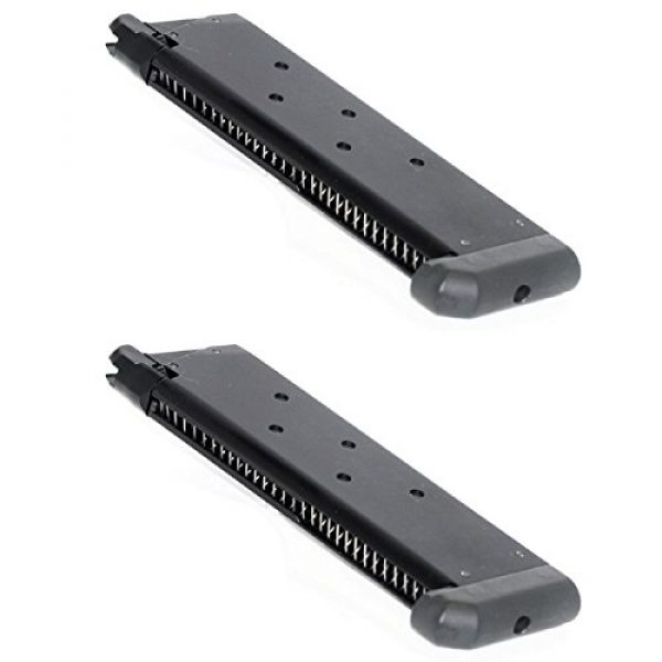 Airsoft Shopping Mall Airsoft Gun Magazine 1 Airsoft Shooting Gear ARMY 2pcs 25rd Mag Magazine For R27 R28 R29 R30 R45 M1911A1 V12 Custom GBB