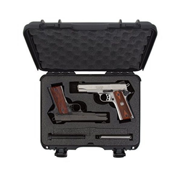 Nanuk Pistol Case 5 Nanuk 910 Waterproof 2UP Classic Pistol Hard Case