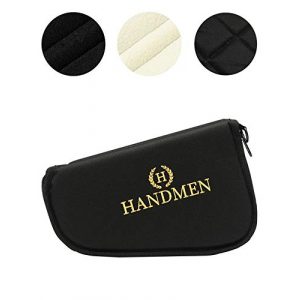 HANDMEN Pistol Case 1 HANDMEN Pistol Case,Soft Velvet Lining with Thick Padding Pistol Pouch for Handguns and Hunting Shooting Range