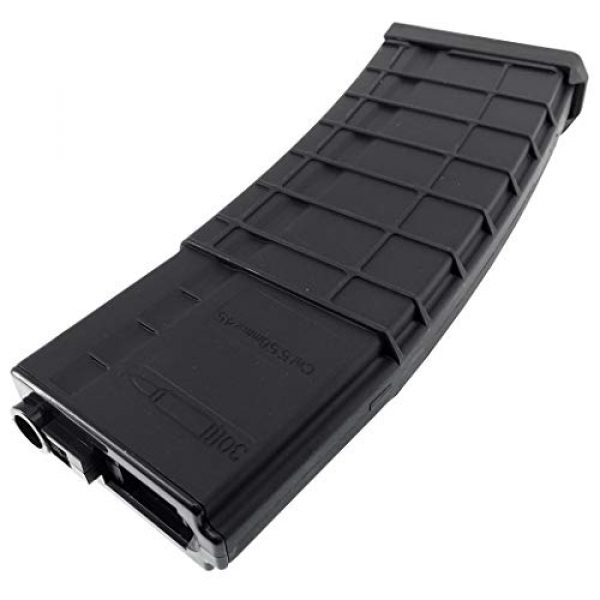 SportPro Airsoft Gun Magazine 6 SportPro CYMA 400 Round Polymer Thermold Waffle High Capacity Flash Magazine for AEG M4 M16 Airsoft - Black