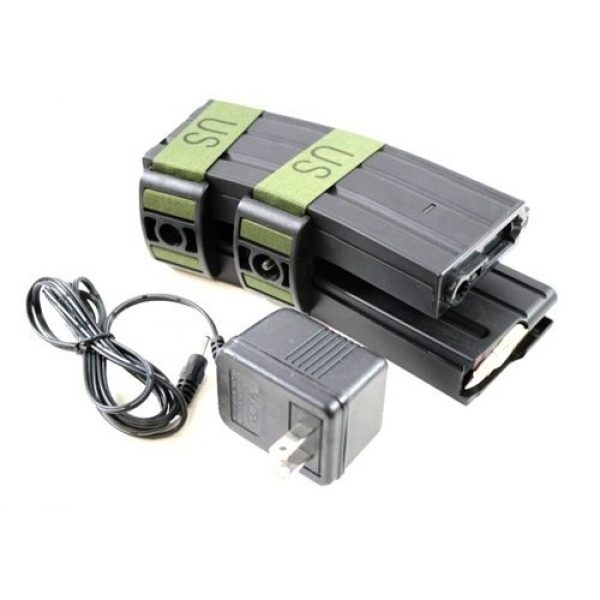 Golden Eagle Airsoft Gun Magazine 3 JG Dual 1000rd M4/M16 Airsoft AEG Auto-Winding High Capacity Magazine