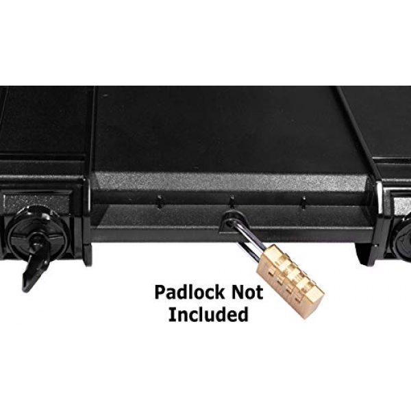 Case Club Pistol Case 3 Case Club Waterproof Pre-Customized 2 Pistol Case with Silica Gel to Help Prevent Gun Rust