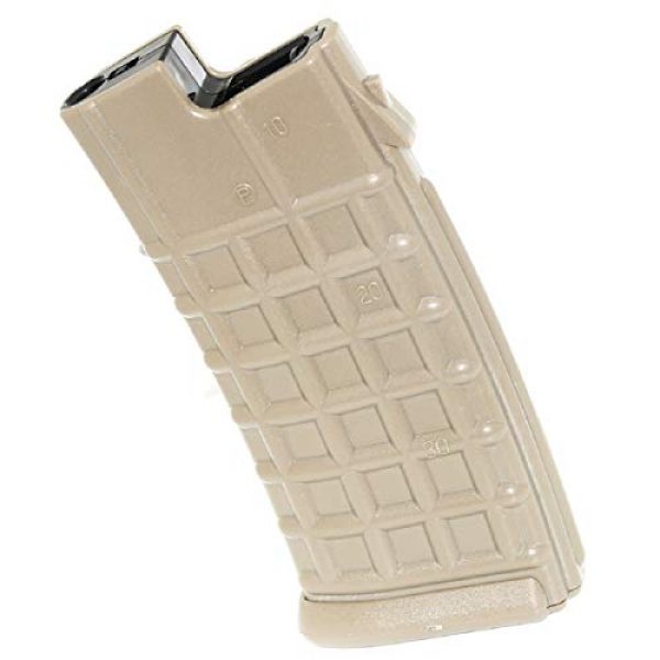 Airsoft Shopping Mall Airsoft Gun Magazine 1 Airsoft Shooting Gear Battleaxe 330rd Map Hi-Cap Magazine for JG Classic Army Tokyo Marui AUG Tan