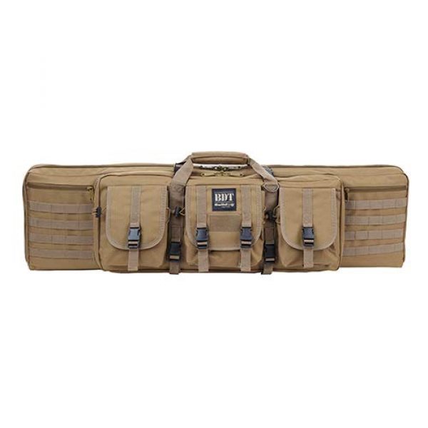 Bulldog Cases Rifle Case 1 Bulldog BDT35-36t Deluxe Single Tactical Rifle Tan