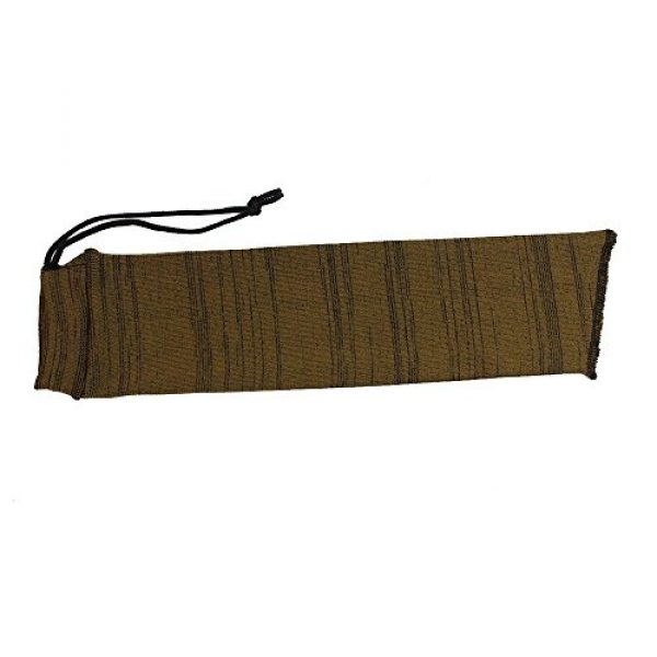 PXDREAM Pistol Case 1 PXDREAM Tactical Handgun Sleeve Pistol Gun Sock 15 Inch -Brown