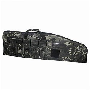 ARMYCAMO Rifle Case 1 ARMYCAMOUSA Rifle Bag Outdoor Tactical Carbine Cases Water dust Resistant Long Gun Case Bag with Five Magazine Pouches for Hunting Shooting Range Sports Storage and Transport