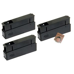CYMA Airsoft Gun Magazine 1 CYMA 20rd Airsoft M24 SWS Bolt Action Magazine for CM702 X 3PCS -Mobile Ring Included