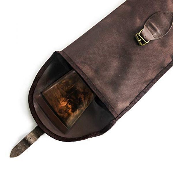 GUGULUZA Rifle Case 3 GUGULUZA Rifle Sleeve Durable Shotgun Sock Lightweight Lined Gun Cases Cover Brown Storage Bag