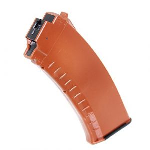 Airsoft Shopping Mall Airsoft Gun Magazine 1 Airsoft Shooting Gear 60rd Mid-Cap Magazine For Tokyo Marui Next Gen AK Series AEG Brown