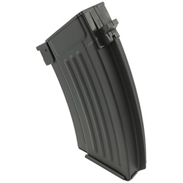 SportPro Airsoft Gun Magazine 4 SportPro CYMA 220 Round Metal Stubby High Capacity Magazine for AEG AK47 AK74 3 Pack Airsoft - Black