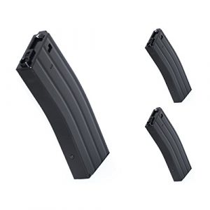 Airsoft Shopping Mall Airsoft Gun Magazine 1 Airsoft Shooting Gear CYMA 3pcs 350rd Wire-Winding Flash Mag Magazine For M-Series AEG BK