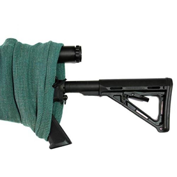 Arcturus Rifle Case 4 Silicone Treated Gun Socks for Rifles, Extra Wide - Fit Scopes, Pistol Grips & Tactical Accessories, 47" x 6"