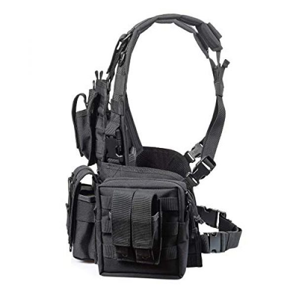 GXYWAN Airsoft Tactical Vest 6 GXYWAN Tactical CS Field Vest Paintball Training Air Gun Super Light Breathable Combat Adjustable Vest
