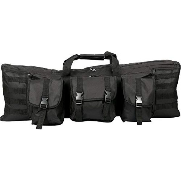 YaeTact Rifle Case 1 YaeTact 2 Rifle Bags Outdoor Tactical Double Carbine Cases Carbine Gun Case Backpack Tan Tactical MOLLE for 36" Long Gun for Hunting Shooting Range Sports Storage and Transport