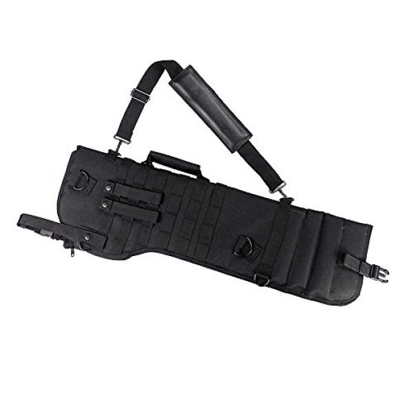 SUNRIS Rifle Case 2 SUNRIS Tactical Shotgun Rifle Scabbard Holster Long Gun Protection Carrier Shoulder Sling Backpack