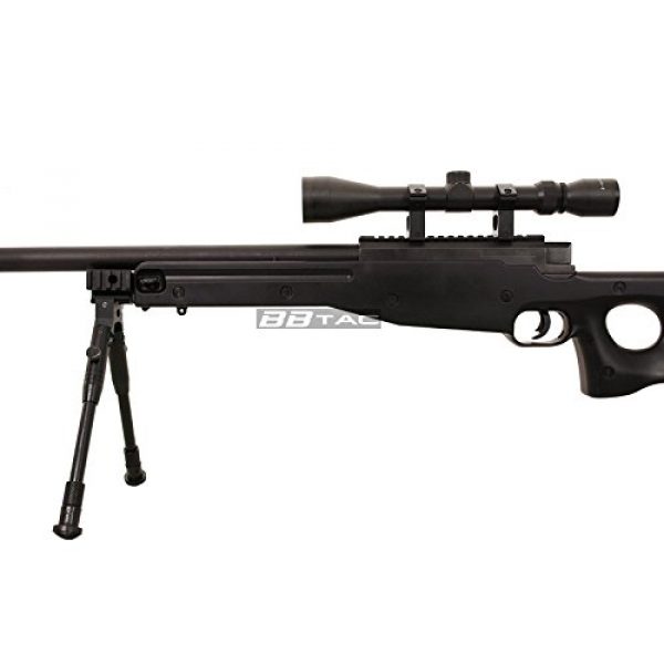 BBTac Airsoft Rifle 6 BBTac b96 awp airsoft sniper rifle with 3-9x40 scope and bi-pod warrior 1(Airsoft Gun)