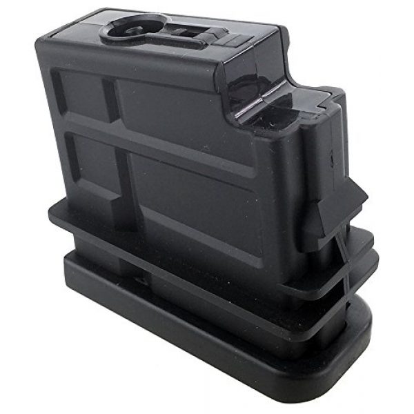SportPro Airsoft Gun Magazine 3 SportPro Jing Gong 16 Round Polymer Low Capacity Magazine for AEG G36 SL8 SL9 Airsoft - Black