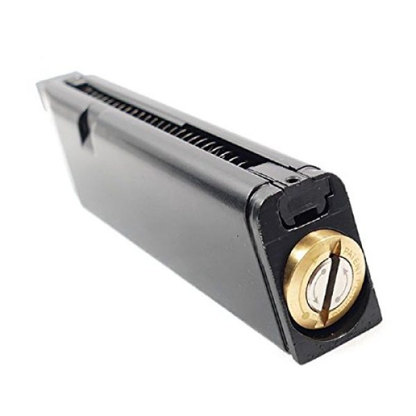 Airsoft Shopping Mall Airsoft Gun Magazine 2 Airsoft Shooting Gear APS 3pcs 23rd CO2 Mag Magazine for Action Combat Pistol ACP601 Black/Green OD