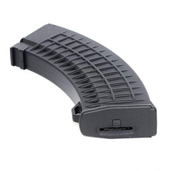 Generica Airsoft Gun Magazine 2 Airsoft Spare Parts CYMA 3pcs 550rd Hi-Cap Bulgarian Waffle Mag Magazine for AK Series Black