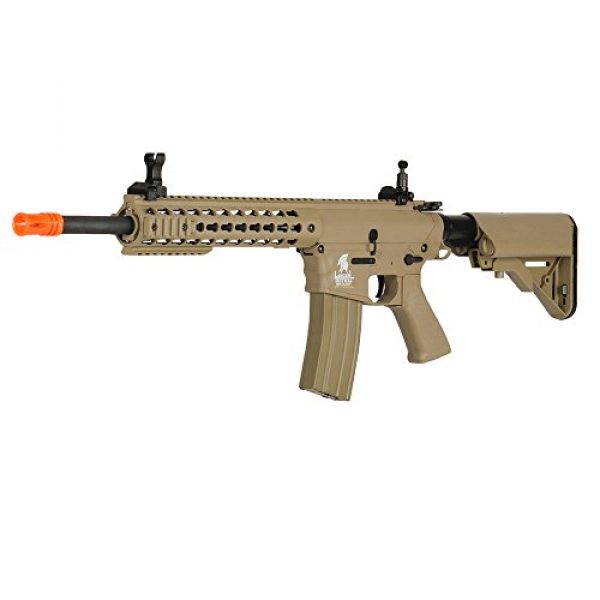 Lancer Tactical Airsoft Rifle 2 Lancer Tactical LT-12TK M4 Key Mod 10 inch AEG Metal Gear Metal Gear Airsoft Rifle Gun
