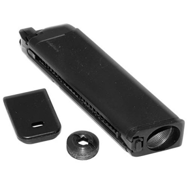 Airsoft Gang Airsoft Gun Magazine 3 Airsoft Parts 2pcs 24rd CO2 Mag Magazine for Bell APS WE AW(Armorer Works) Tokyo Marui G17 G18C GBB Pistol
