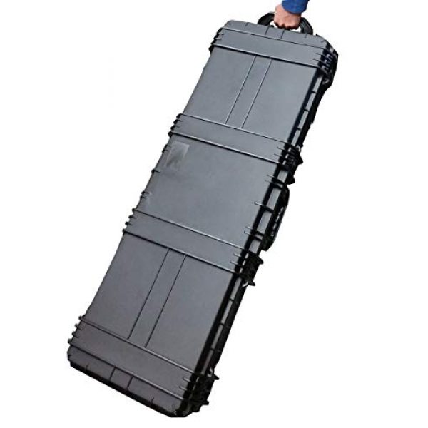 Case Club Rifle Case 6 Case Club KSG/DP-12 & AR Pre-Cut Waterproof Case with Accessory Box and Silica Gel to Help Prevent Gun Rust