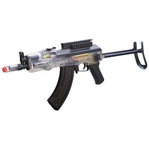 Game Face Airsoft Rifle 1 Game Face 76 Airsoft Rifle, Black/Clear